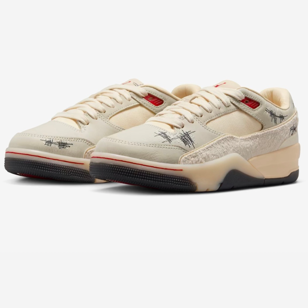 The New Tela D'Amore x Air Jordan Flight Court "Crepe"