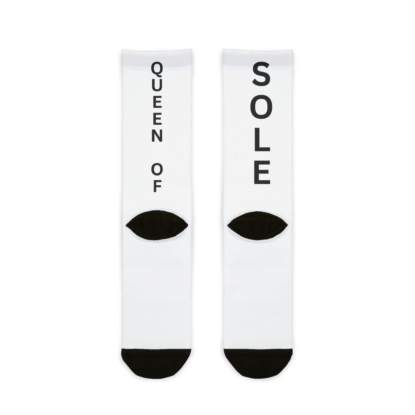 "Queen of Sole" Crew Socks