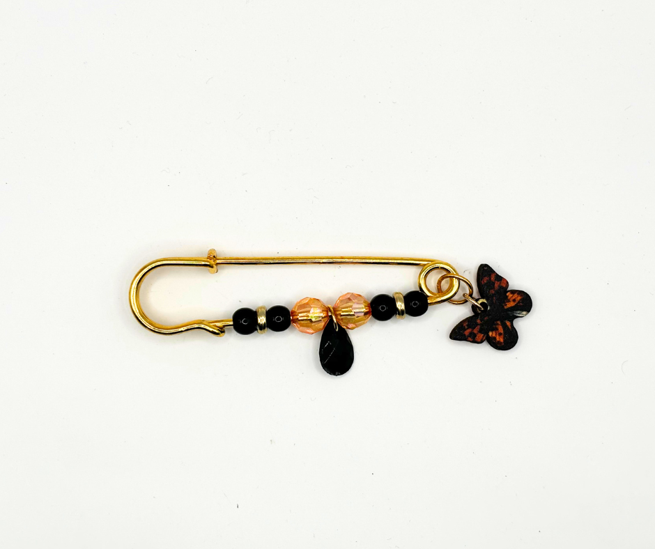 "Black Butterfly" Sneaker Pin