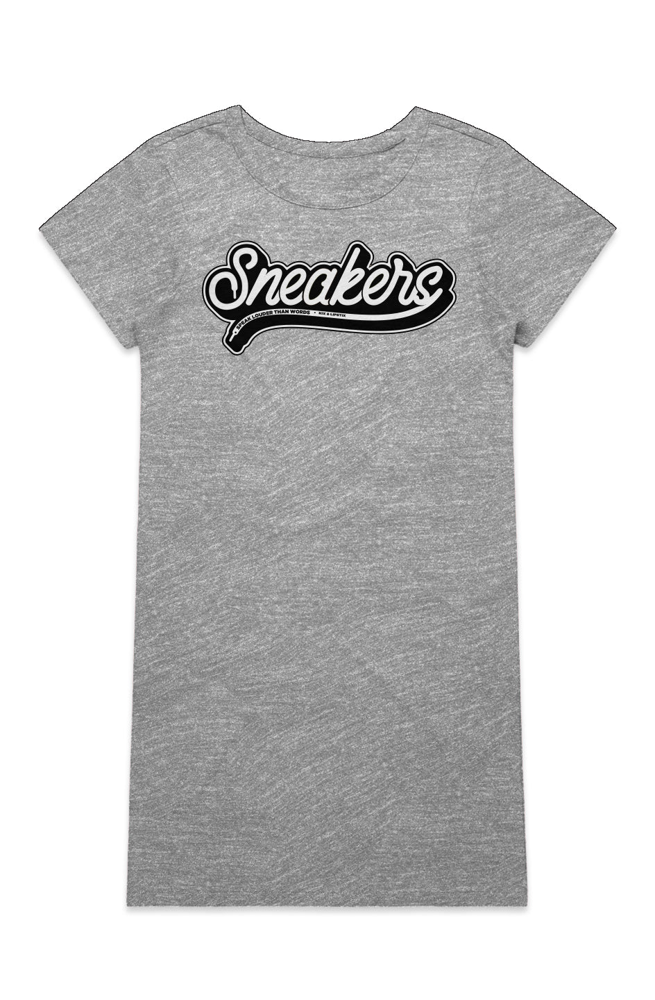 Sneakers Speak Louder Than Words- Grey