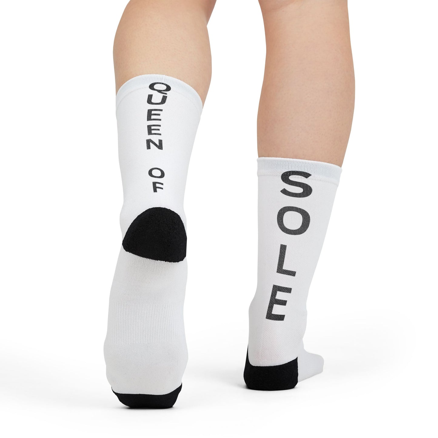 "Queen of Sole" Crew Socks