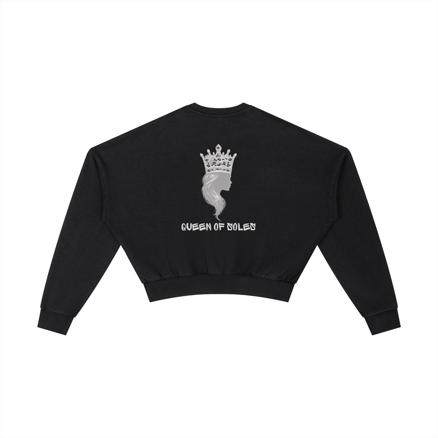 Queen of Soles sweatshirt-Black