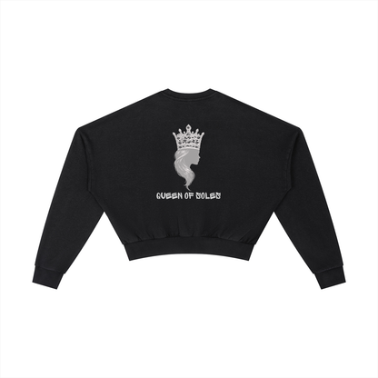 Queen of Soles sweatshirt-Black